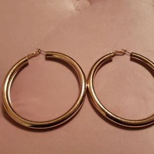 Gold Hoop Earrings